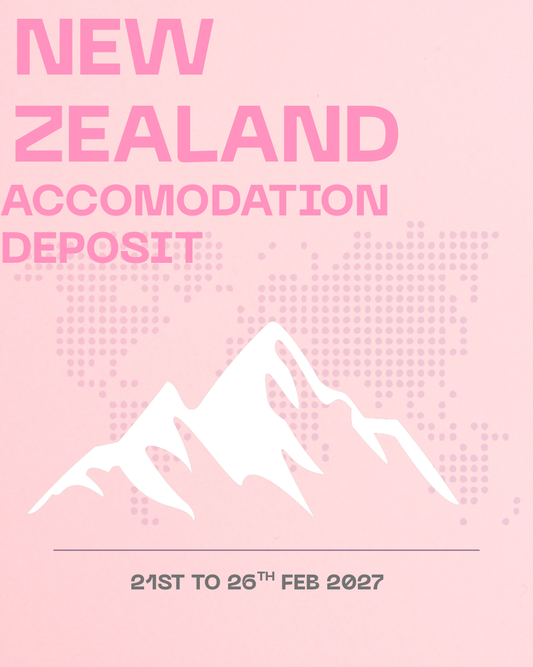 Queenstown Accomodation Deposit
