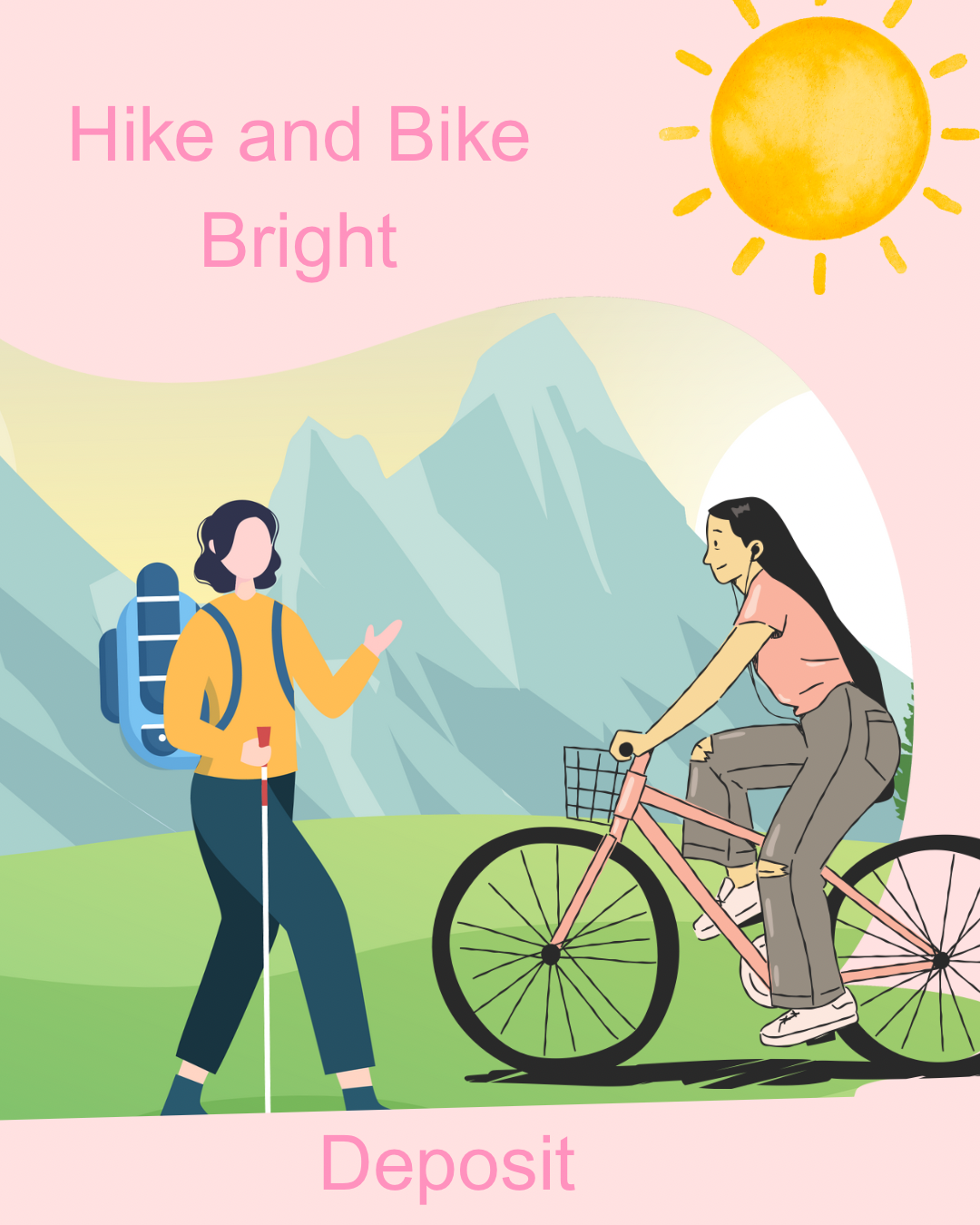 Hike and Bike Bright Deposit